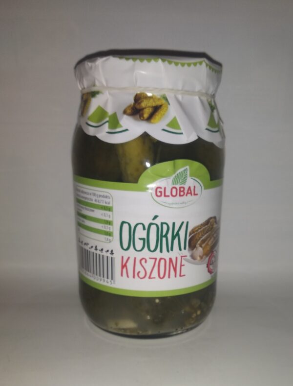 Ogórki kiszone 800 g Global.