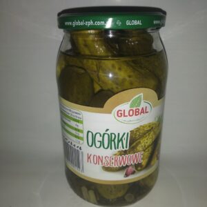 Ogórki konserwowe 840 g Global