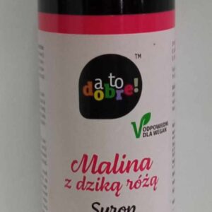 Malina z dziką różą syrop 250 ml