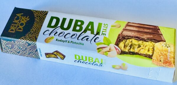 Czekolada Dubajska z pistacją 70g